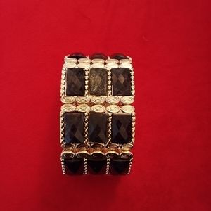 Black and Silver Bracelet